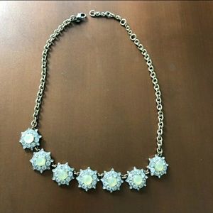 J Crew Factory Crystal Statement Necklace